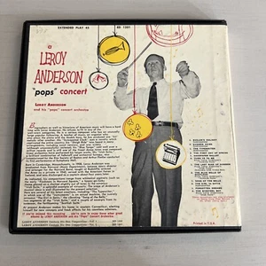 A Leroy Anderson "Pops" Concert LP Decca ED 12 01 [1954] - Picture 1 of 5