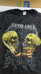 T-shirt concerto Metallica Pushead I'm Inside I'm You triste ma vero nuova senza etichette 3XL - Foto 1 di 3