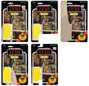 Star Wars Episode VI ROTJ Vintage Kenner PAPLOO 79 Back Cards - Picture 1 of 6
