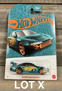 Hot Wheels Anniversary NISSAN SILVIA S14 DRIFT 56 New 56th JDM xploraf LOT X - Picture 1 of 3