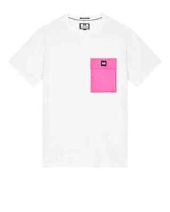 Camiseta Weekend Offender Stiniva Bolsillo Blanca/Caramelo - Imagen 1 de 3