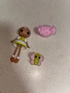 Lalaloopsy Mini Blossom Flowerpot 3” Purse Series Removable Hair And Clothes - Picture 1 of 3