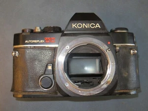 FOTOCAMERA PELLICOLA KONICA AUTOFLEX TC 35MM NO OBIETTIVO NON TESTATA COSÌ COM'È - Foto 1 di 7