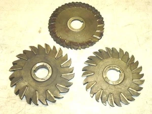 LOT of (3) ASSORTED MILLING CUTTERS 6" Diameter, NATIONAL & UTD - Picture 1 of 7
