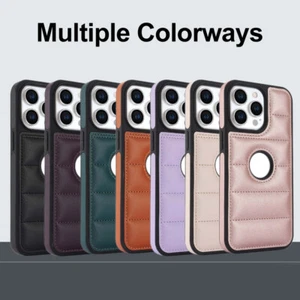 Funda de cuero estrecha a prueba de golpes para iPhone 7 8 11 12 13 14 SR Premium Cover DE - Imagen 1 de 65