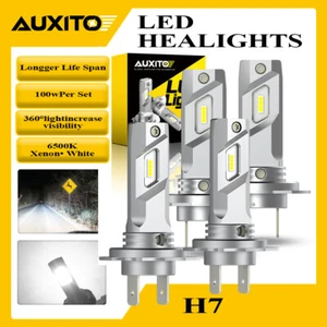 4x H7 LED Headlight Kit Bulb High Low Beam 80000LM Super Bright 6500K White E4 - Picture 1 of 9