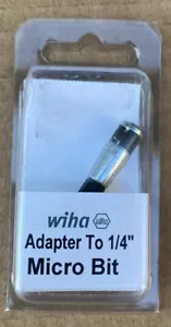 Wiha 75902 Micro Bit 1/4" Drive Power Tool Adapter - Picture 1 of 4