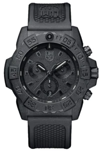 Luminox Navy Seal Chronograph All Black Rubber Strap Men’s Watch XS.3581.BO - Picture 1 of 3