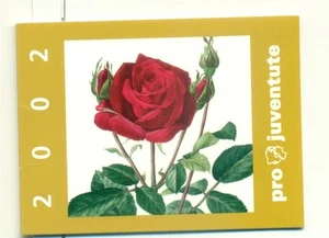 ROSE - ROSES SWITZERLAND 2002 "Pro Iuventute" booklet - Bild 1 von 1