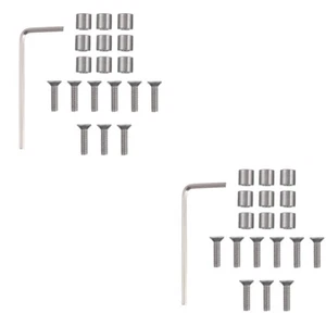 2 Sets Y-Achse-Stützplattenschrauben Stützplatinenschrauben Für 3D-Drucker - Afbeelding 1 van 12