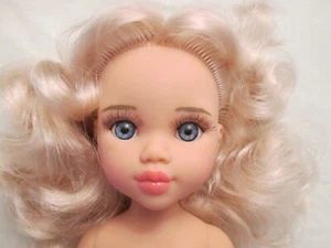 Clara Nude Paola Reina Las Amigas Doll 32cm Vinyl 13" Blonde Wavy Hair Blue Eyes - Picture 1 of 10