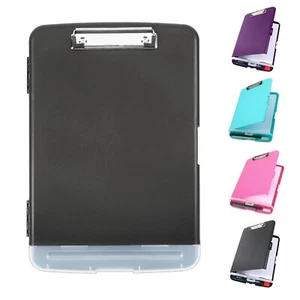 Large Capacity Nursing Clipboards with Low Profile Clip Storage with Pen Holder - Picture 1 of 8
