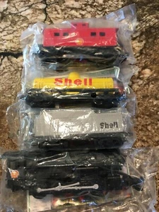 Shell Train komplettes Werbezug Set Vintage 1995  - Bild 1 von 8