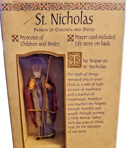 Roman, Inc. 1999 Nikolaus Schutzpatron der Kinder und Bräute Figur - Bild 1 von 10