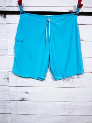 Pantalones Cortos de Tablero Honolua Para Hombres Talla 40 Azul Tiro Alto Bolsillos Cordón Foto 1 de 4