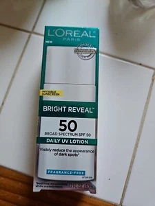 L'Oreal Paris Bright Reveal Broad Spectrum Daily UV Lotion - SPF 50 - 1.7 floz - Picture 1 of 5