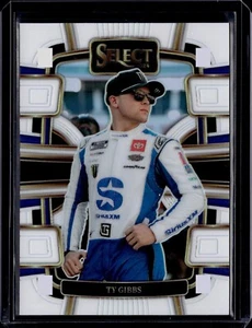 TY GIBBS 2024 Select Racing #58 White PRIZM 81/99! - Picture 1 of 2