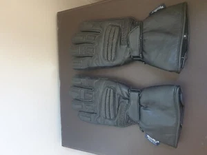 Crane Sports schwarze Motorradhandschuhe - Leder, TechTex, Thinsulate, Gr. 8 - Bild 1 von 2