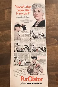 Pubblicità rivista filtro olio micronico PurOlator 1952 - Foto 1 di 1