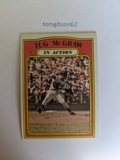 1972 Topps Tug McGraw #164  New York Mets Free Shipping