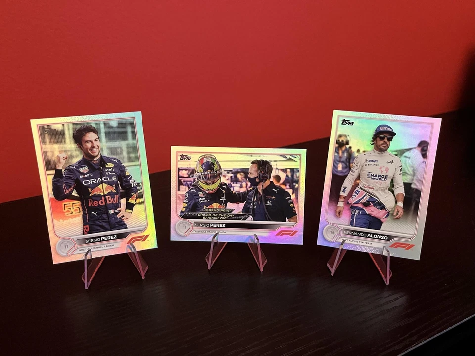2022 Topps Formula 1 F1 Blaster Exclusive RAINBOW FOIL PARALLEL Cards: You Pick! - Image 1 of 1