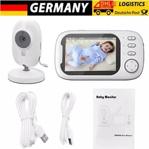 Babyphone mit Kamera 3.5Zoll 1080P HD Video Babyphone Ohne WLAN mit Kamera Audio - Bild 1 von 6
