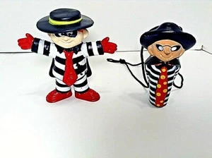 HAMBURGLAR-PEN CAP 1980 HONG KONG & PVC ACTION FIGURE 1991 MCDONALDS LOOSE - Picture 1 of 6