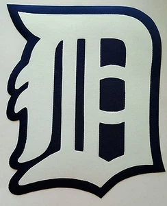 HUGE DETROIT TIGERS IRON-ON PATCH - 6.5" x 7.5" - Picture 1 of 1