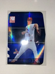 Dan Haren RC 2003 Donruss Elite Extra Edition Blue Die Cut #28 Cardinals /50 A1 - Picture 1 of 3