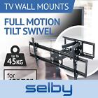 Tv Bracket Wall Mount Swivel 42 47 48 49 50 55 60 65 70 Inch Full Motion Lcd Led