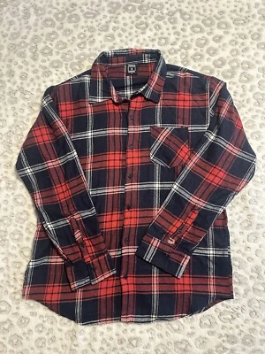 Men’s Sz Xl Tango Motel Long Sleeve Button Down Flannel Shirt T10 - Image 1 of 3