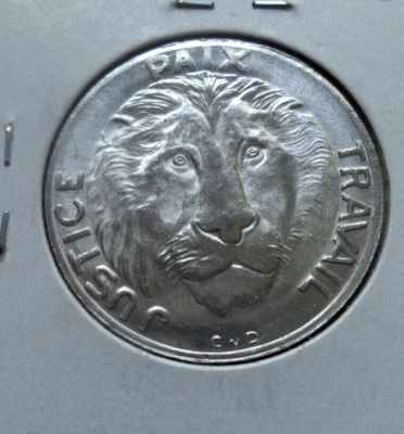 Congo 1965 coin - 10 francs  (c) - Image 1 of 2