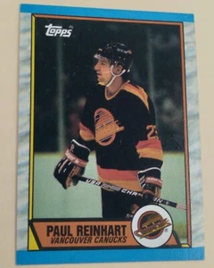 Topps Hockey #148 1989-90 Paul Reinhart muy bueno - Imagen 1 de 2