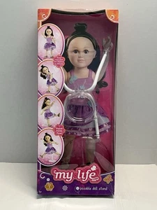 18" Doll Posable Doll Stand For My Life As Or American Girl Dolls - Picture 1 of 8