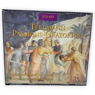 Telemann Passions Oratorium Freiburger Vokal Ensemble L Arpa Festante 2 CD Set - Bild 1 von 4
