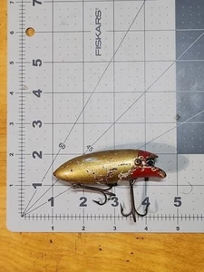 Vintage Carter Dunk Bestever Lure Unknown Wooden Lure - Picture 1 of 6