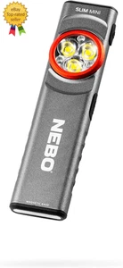 Mini luz de bolsillo recargable SLIM | 250 lúmenes 2 modos de luz linterna pequeña - Imagen 1 de 9