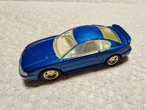FAO Schwarz History of Hot Wheels II Blue 96 Mustang GT Coupe Real Riders Mint - Picture 1 of 2