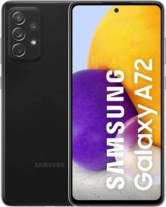 Samsung Galaxy A72 128GB Android Smartphone 6GB RAM Dual SIM 64MP Schwarz - Bild 1 von 4
