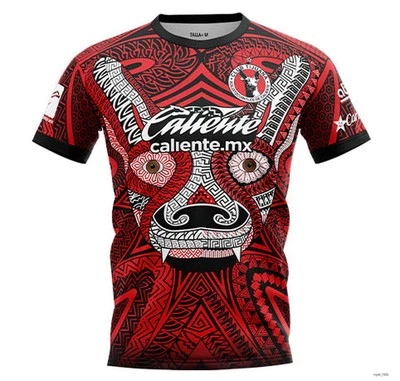 UNBRANĐED Personalized Liga MX Club Tijuana Shirt 3D M06 Mexican Soccer