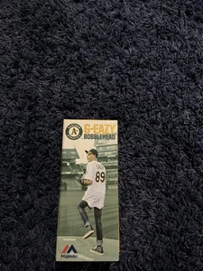 Bobblehead G Eazy con sonido de Majestic Oakland A's Colab envío rápido - Imagen 1 de 9