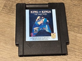 King of Kings The Early Years Nintendo Nes Cleaned & Tested Authentic