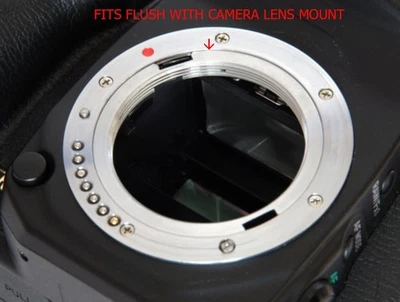 M42 Lens to Pentax PK mount camera body adapter can focus to infinity UK SELLER - Image 1 of 4