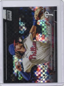 2022 Topps Stadium Club Chrome - Updates Alec Bohm #356 X-Fractor Phillies - Picture 1 of 2