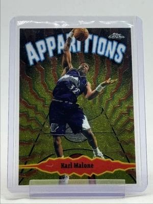 KARL MALONE 1998-99 TOPPS CHROME APPARITIONS BASKETBALL JAZZ Q3562 - image 1 of 2