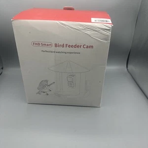 FHD Smart Bird Feeder Cam with Solar and Bird Species Recognition- S - Picture 1 of 2