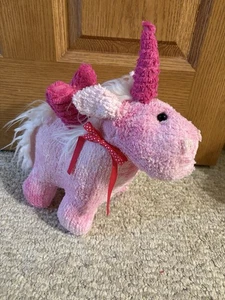 Handmade Chenille Fabric Tye Dyed Unicorn - Picture 1 of 2