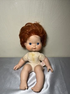 Bambola Kenner Baby Strawberry Shortcake 15" vintage 1982 lentiggini capelli radicati rossi - Foto 1 di 18