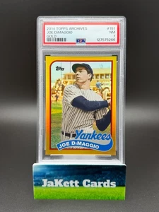2014 Topps Archives - Joe DiMaggio #151 Gold Prizm /199 PSA 7 - NY Yankees - Bild 1 von 3