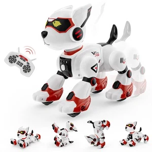 Robot Dog Toys for Kids Remote Control Interactive Robotic Pet Smart Programm - Picture 1 of 9